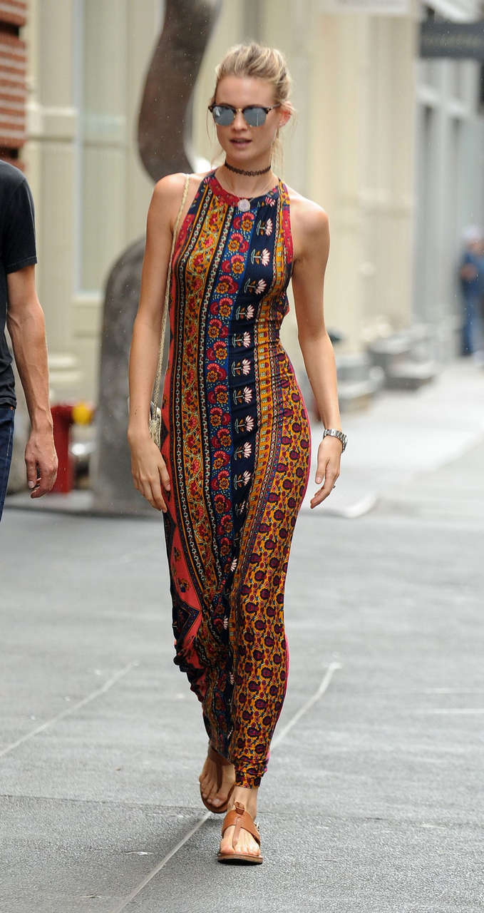 Behati Prinsloo Out About New York