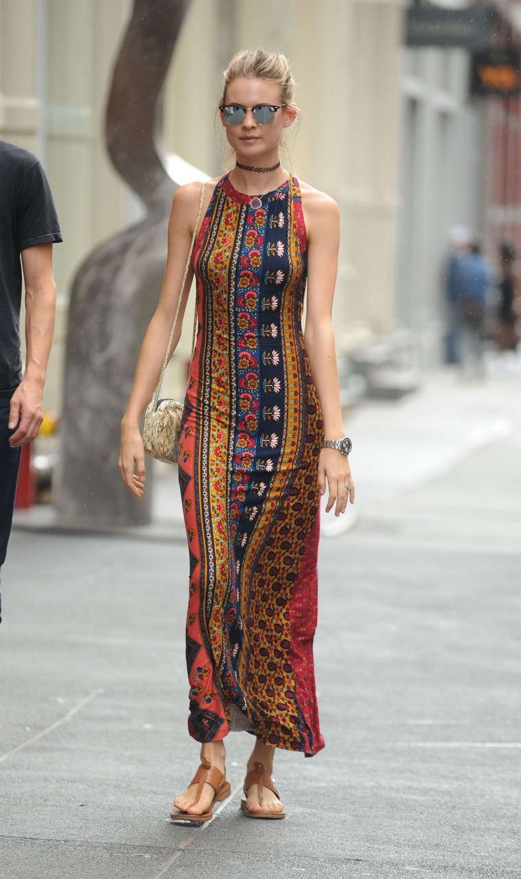 Behati Prinsloo Out About New York