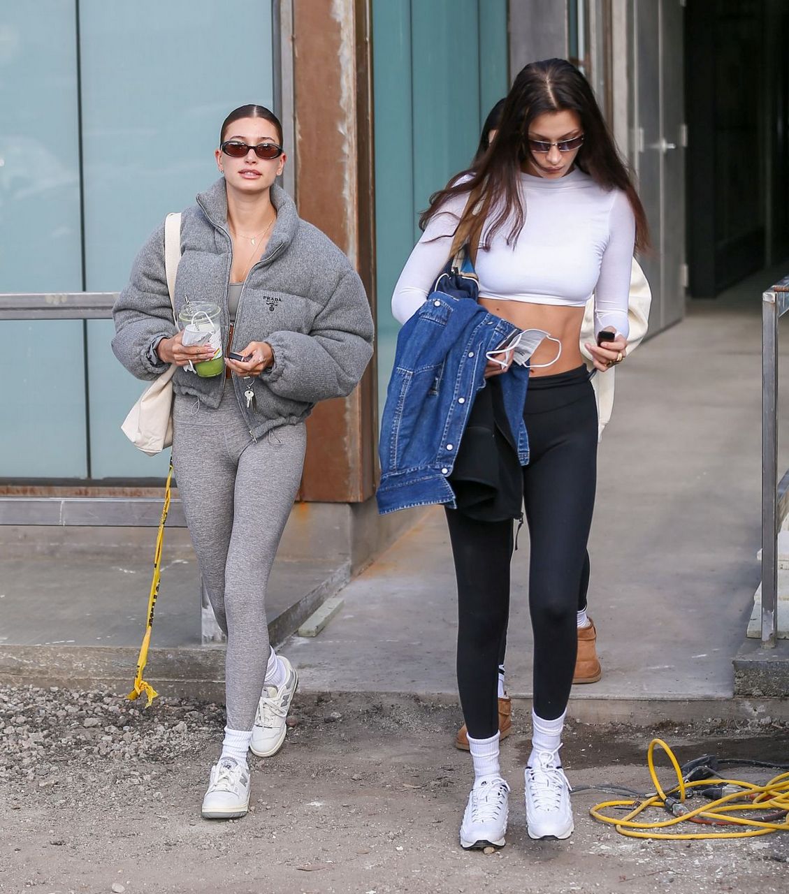 Bella Hadid And Hailey Bieber Out Los Angeles