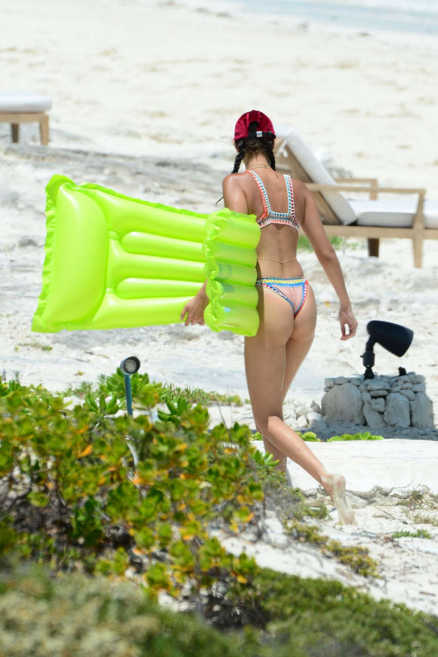 Bella Hadid Bikini Beach Turks Caicos