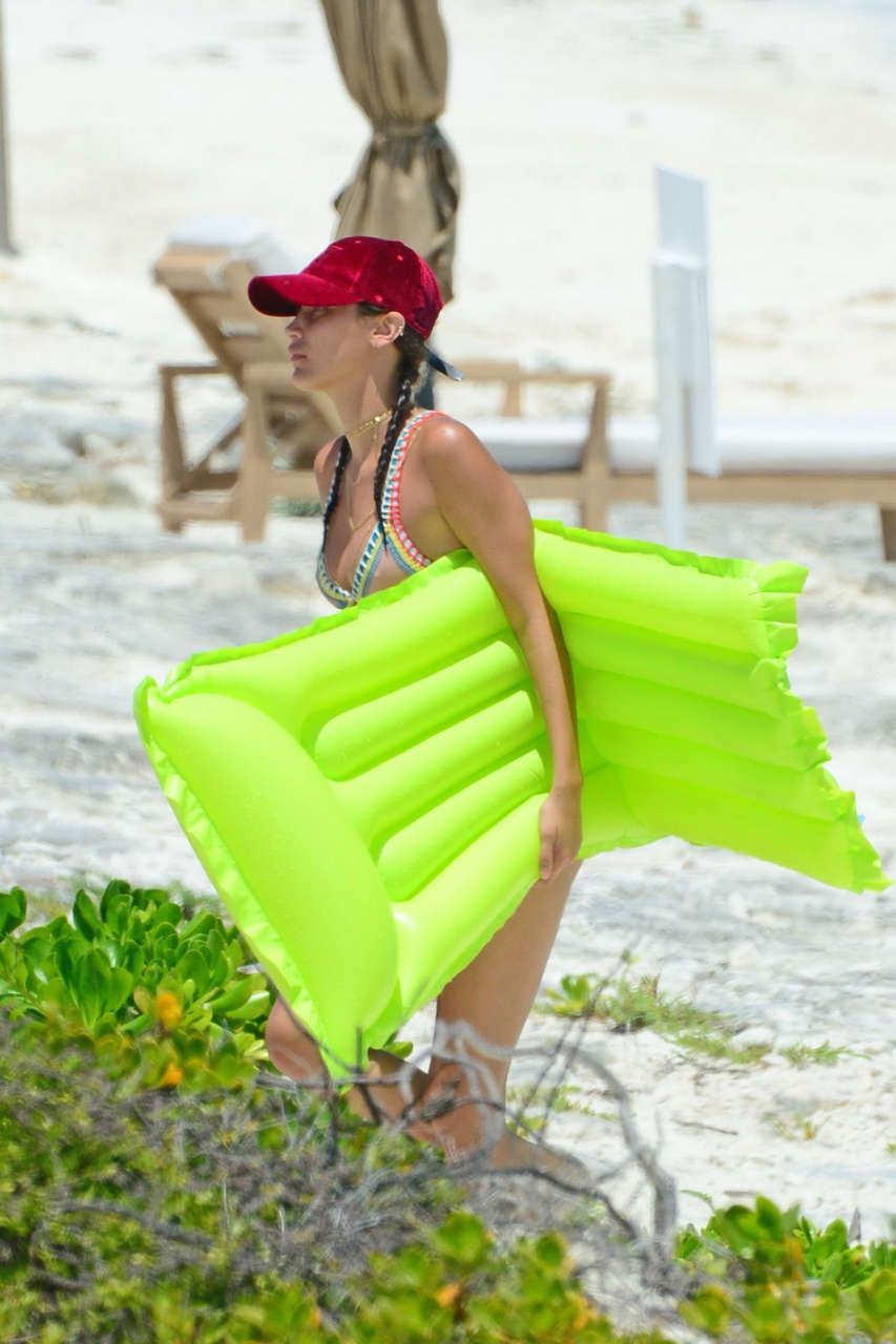 Bella Hadid Bikini Beach Turks Caicos