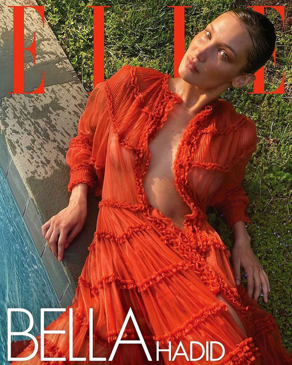 Bella Hadid For Elle Magazine August