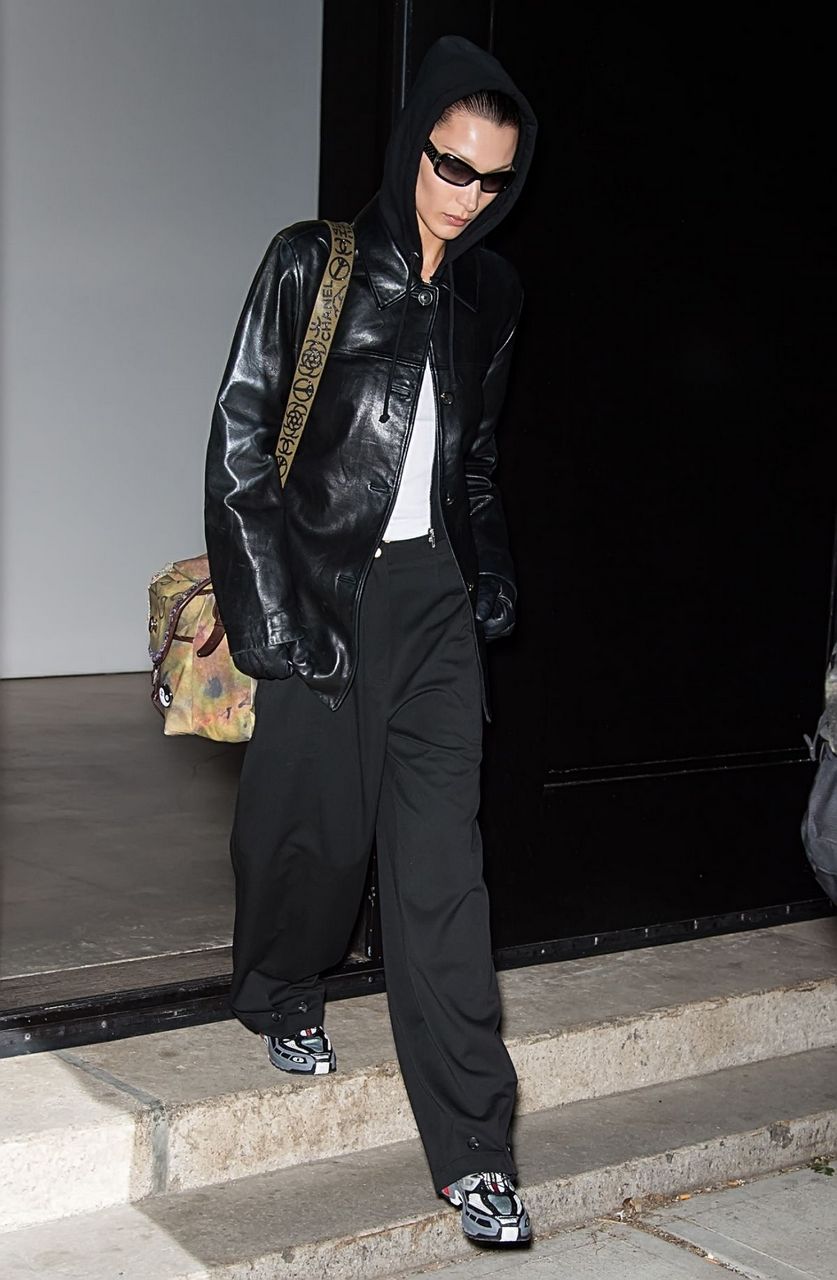Bella Hadid Leaves Fashion Show New York