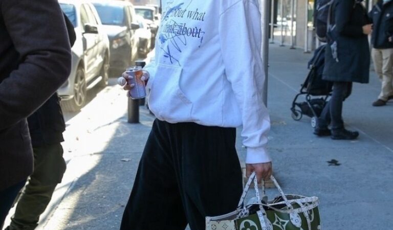 Bella Hadid Leaves Her Apartment New York (7 photos)