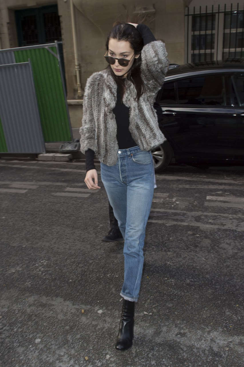 Bella Hadid Out About Paris