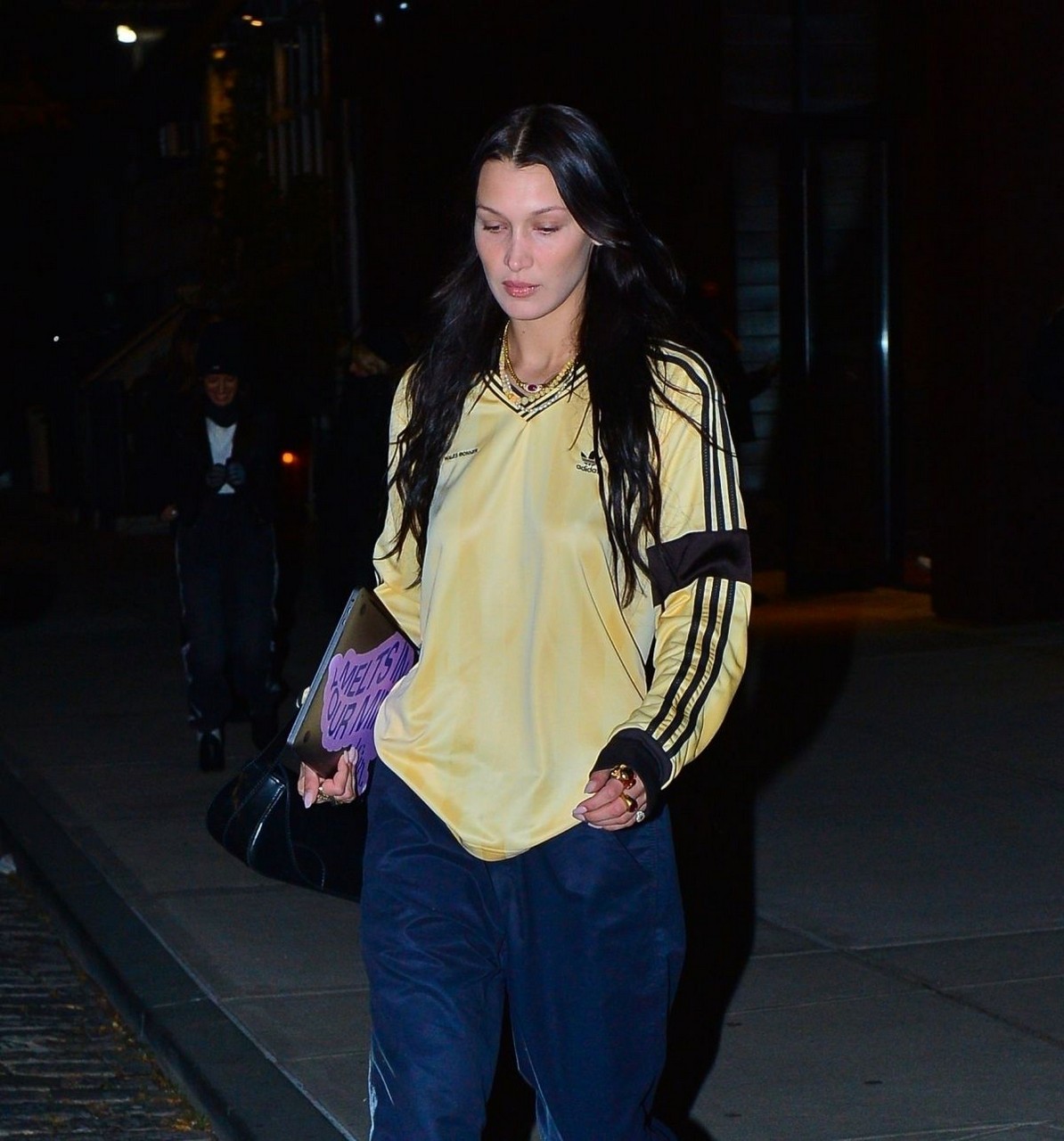 Bella Hadid Out For Dinner New York