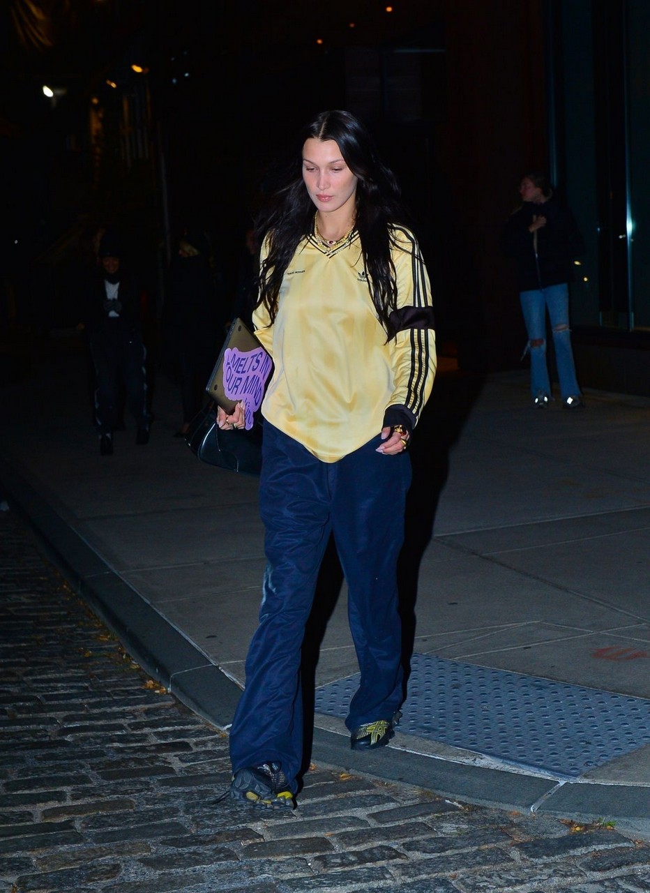 Bella Hadid Out For Dinner New York