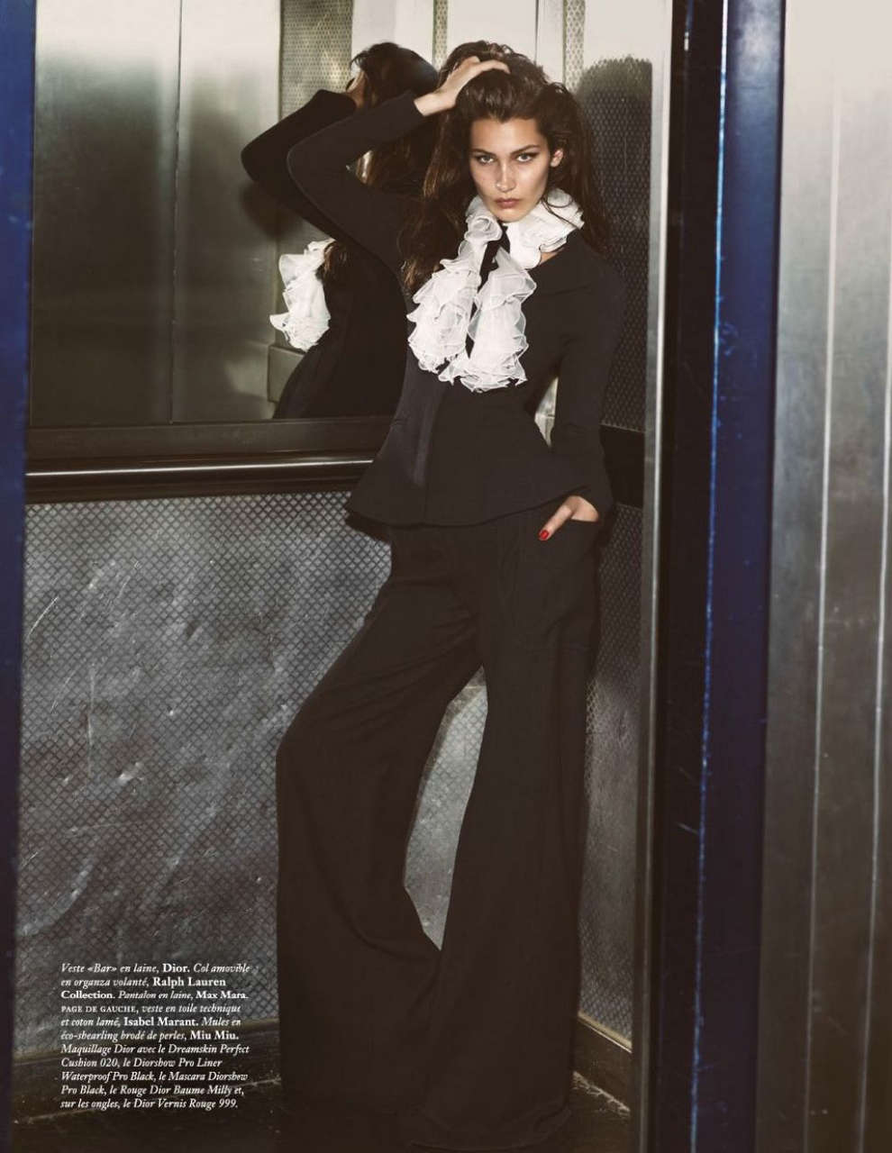 Bella Hadid Vogue Magazine September 2016 Issue