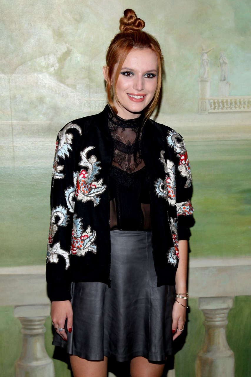 Bella Thorne Alice Olivia By Stacey Bendet Fashion Show New York