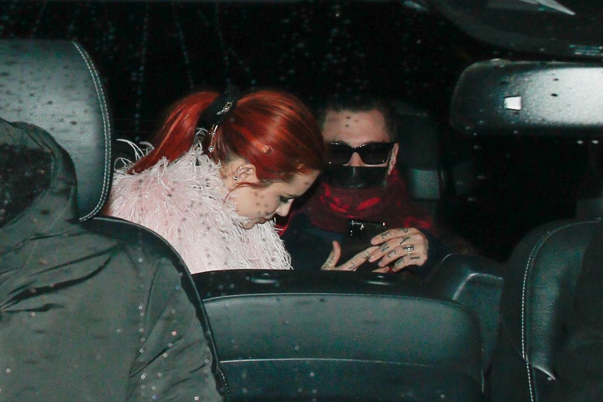 Bella Thorne And Benjamin Mascolo Leaves Their Hotel Paris