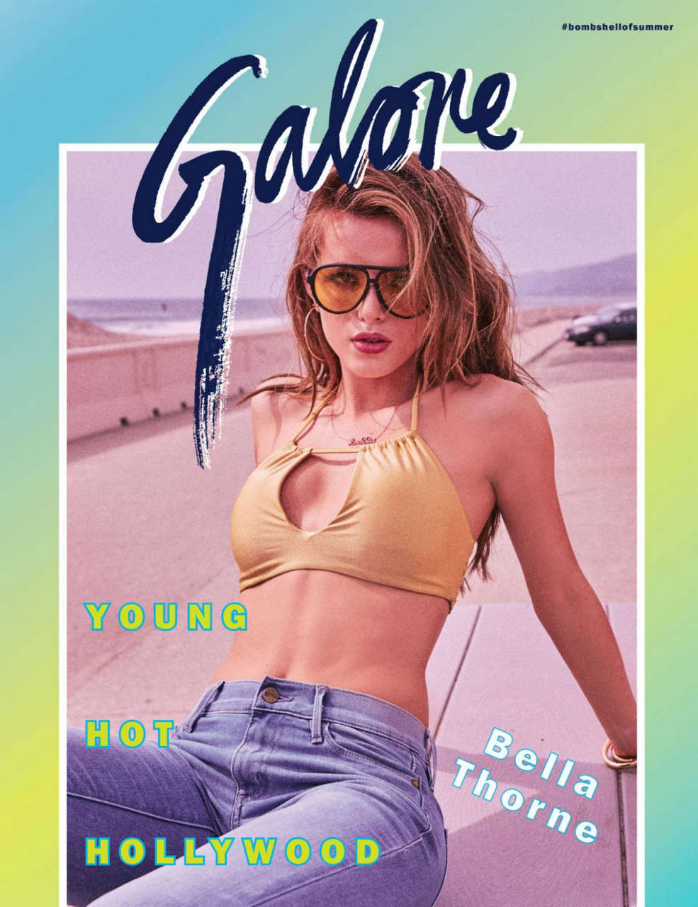 Bella Thorne Bikini For Galore Magazine Summer 2016 Issue