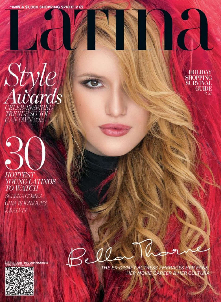 Bella Thorne Latina Magazine December January 2015 Issue