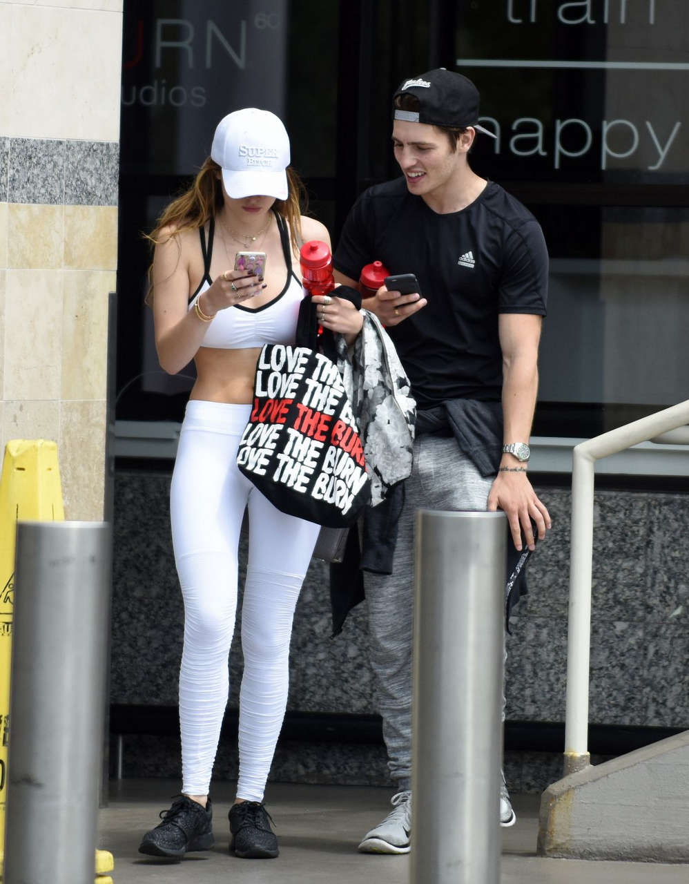 Bella Thorne Leaves Gym Los Angeles