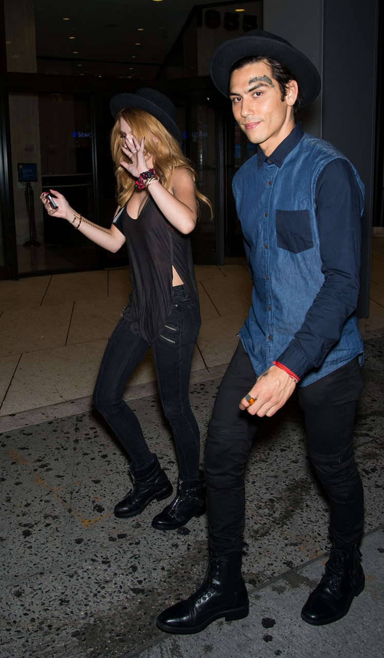 Bella Thorne Night Out New York