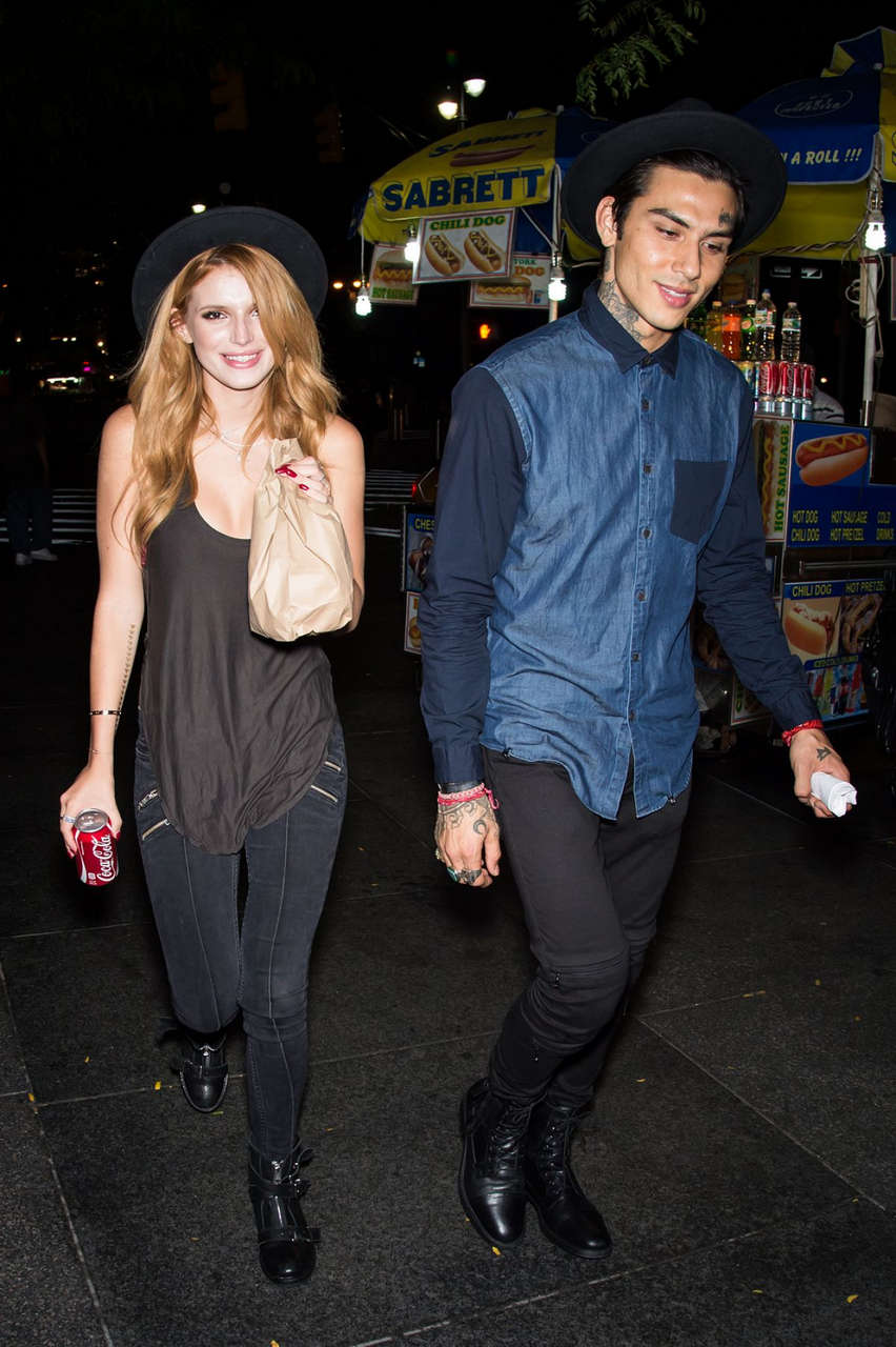 Bella Thorne Night Out New York