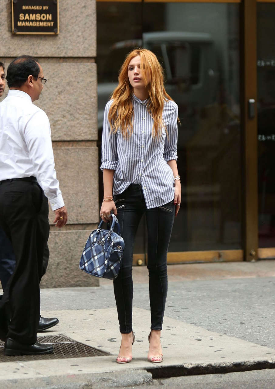 Bella Thorne Out About New York