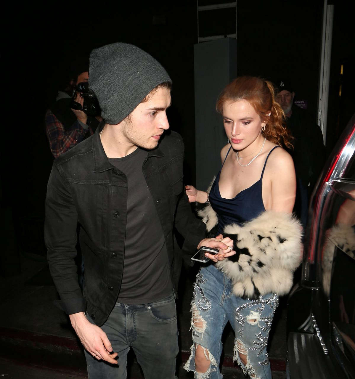 Bella Thorne Ripped Jeans Nice Guy West Hollywood