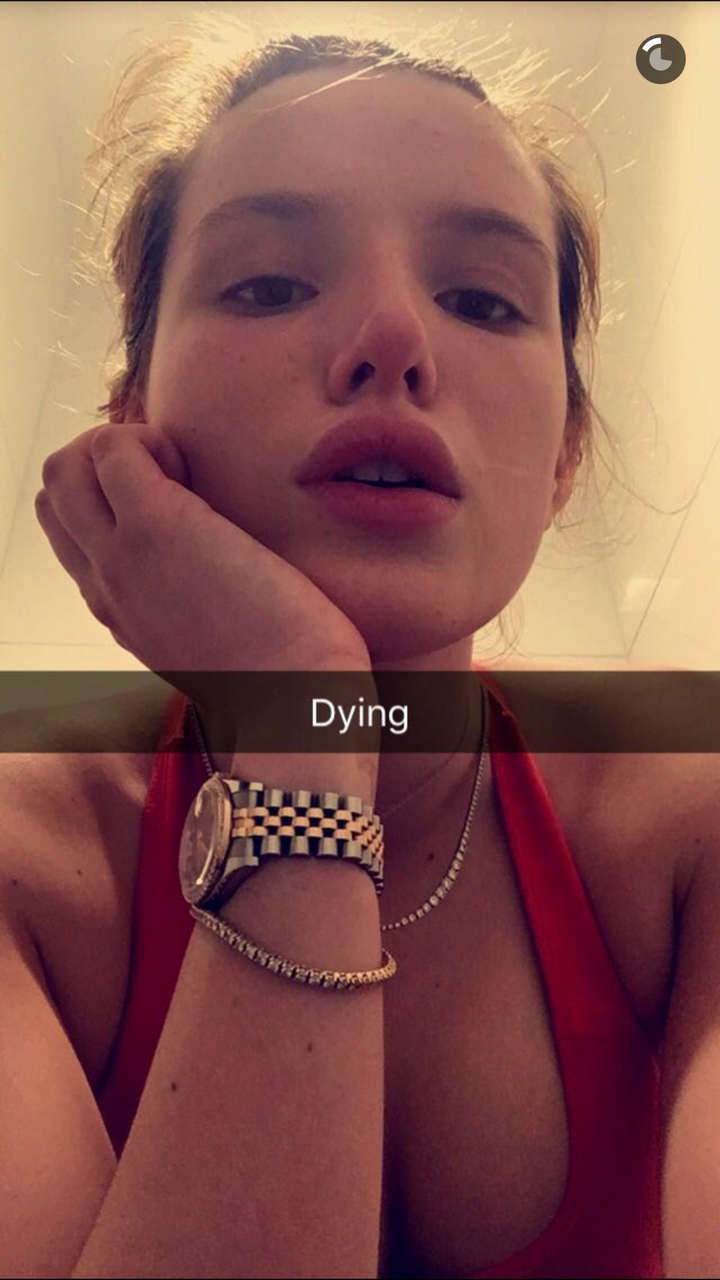 Bella Thorne Snapchat