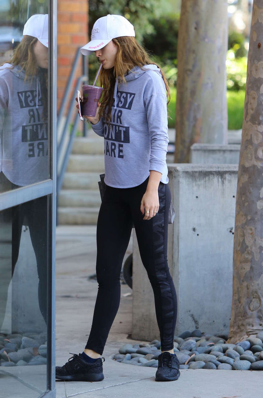 Bella Thorne Tights Out Studio City