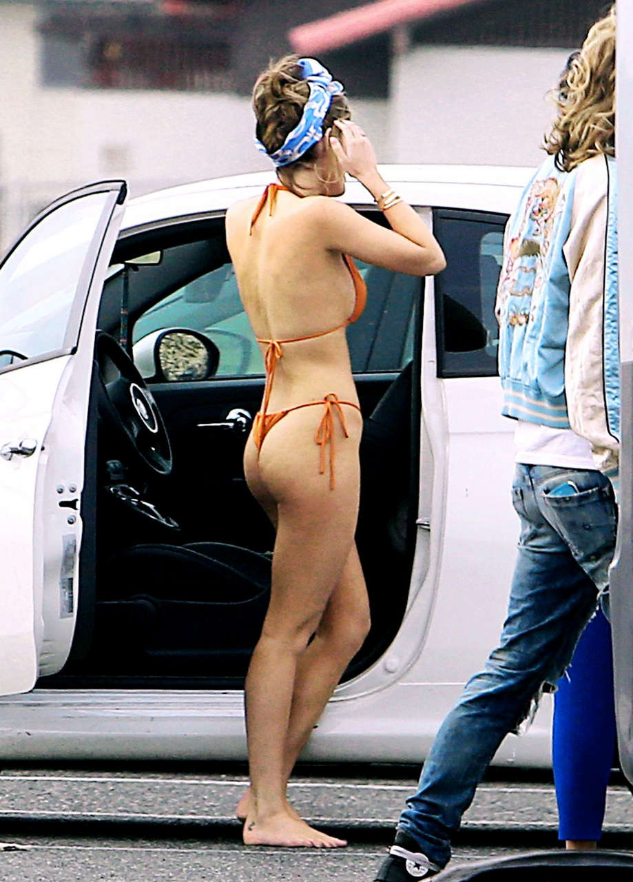 Bella Thorne Tiny Bikini Set Of Photoshoot Los Angeles