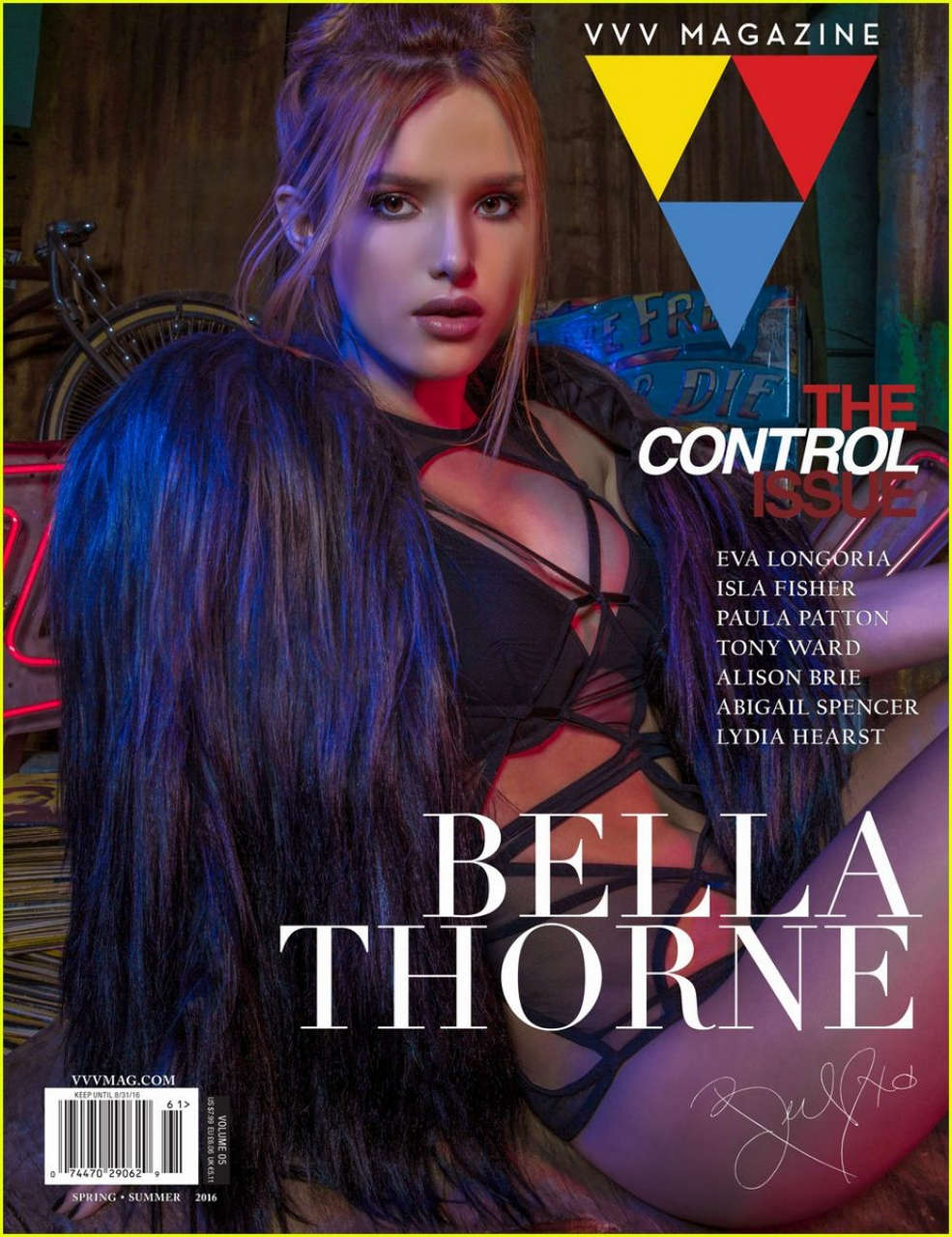 Bella Thorne Vvv Magazine Spring Summer 2016 Issue