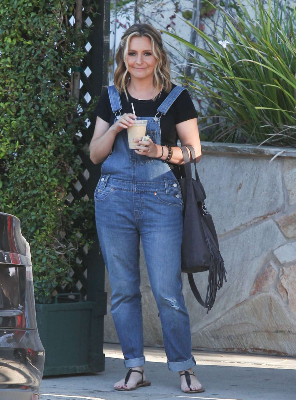 Beverley Mitchell Out About West Hollywood
