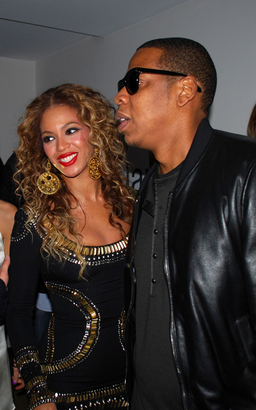 Beyonce Knowles With Jay Z