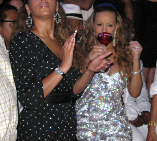 Beyonce With Mariah Carey (1 photo)