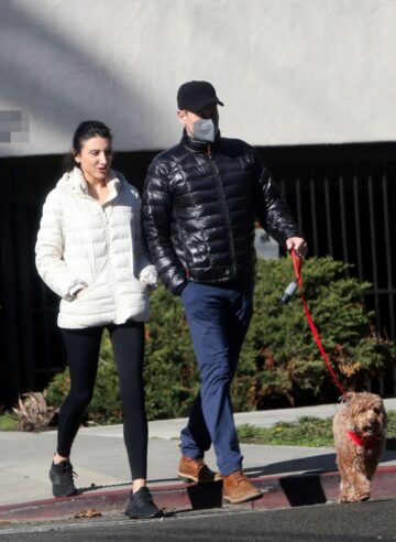 Bianca Wallace And Ioan Gruffudd Out And About Los Angeles