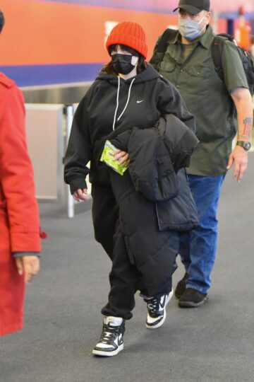 Billie Eilish Arrives Jfk Airport New York