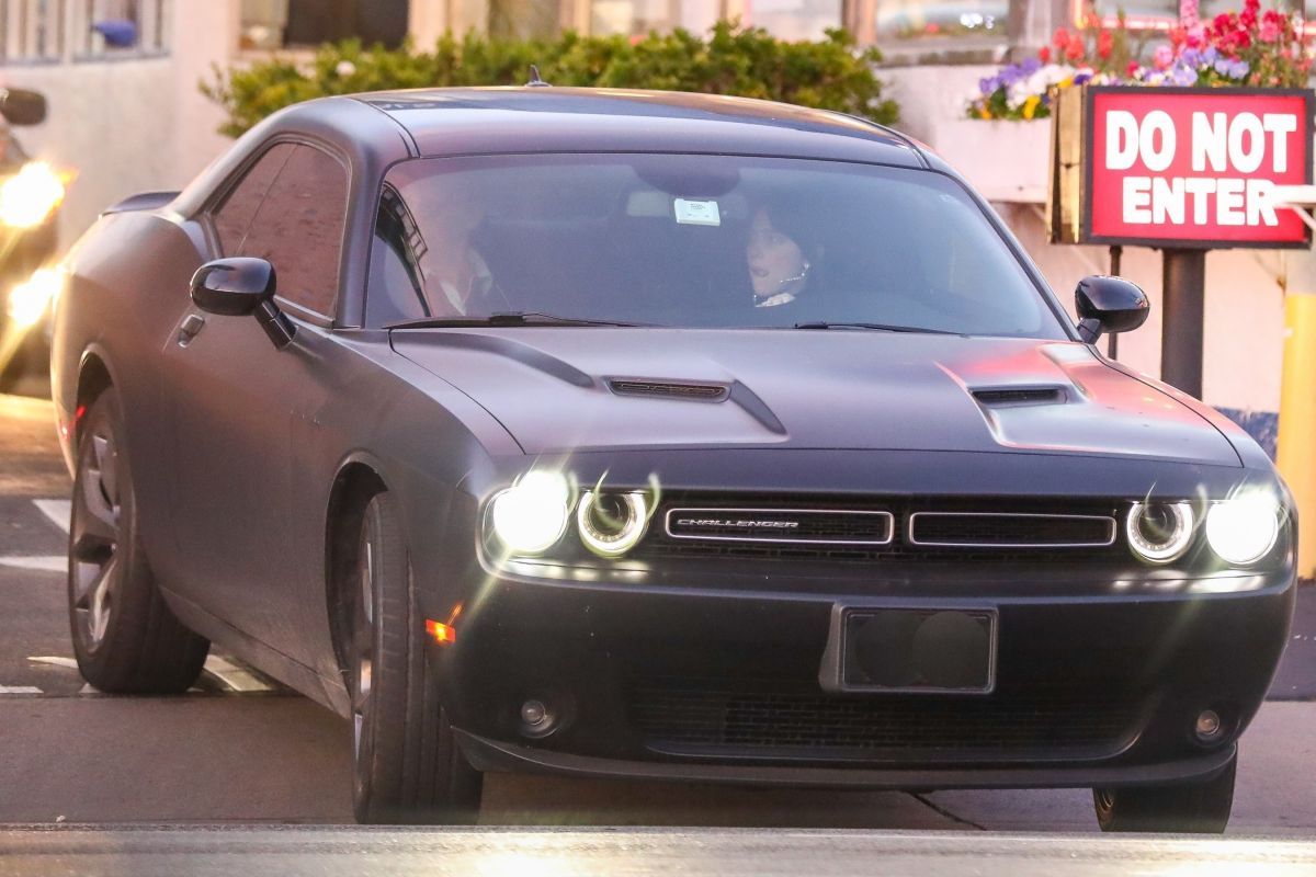 Billie Eilish Out Driving For Fast Food Los Angeles