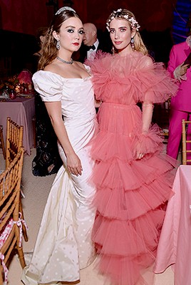 Billie Lourd And Emma Roberts Attend The 2019 Met
