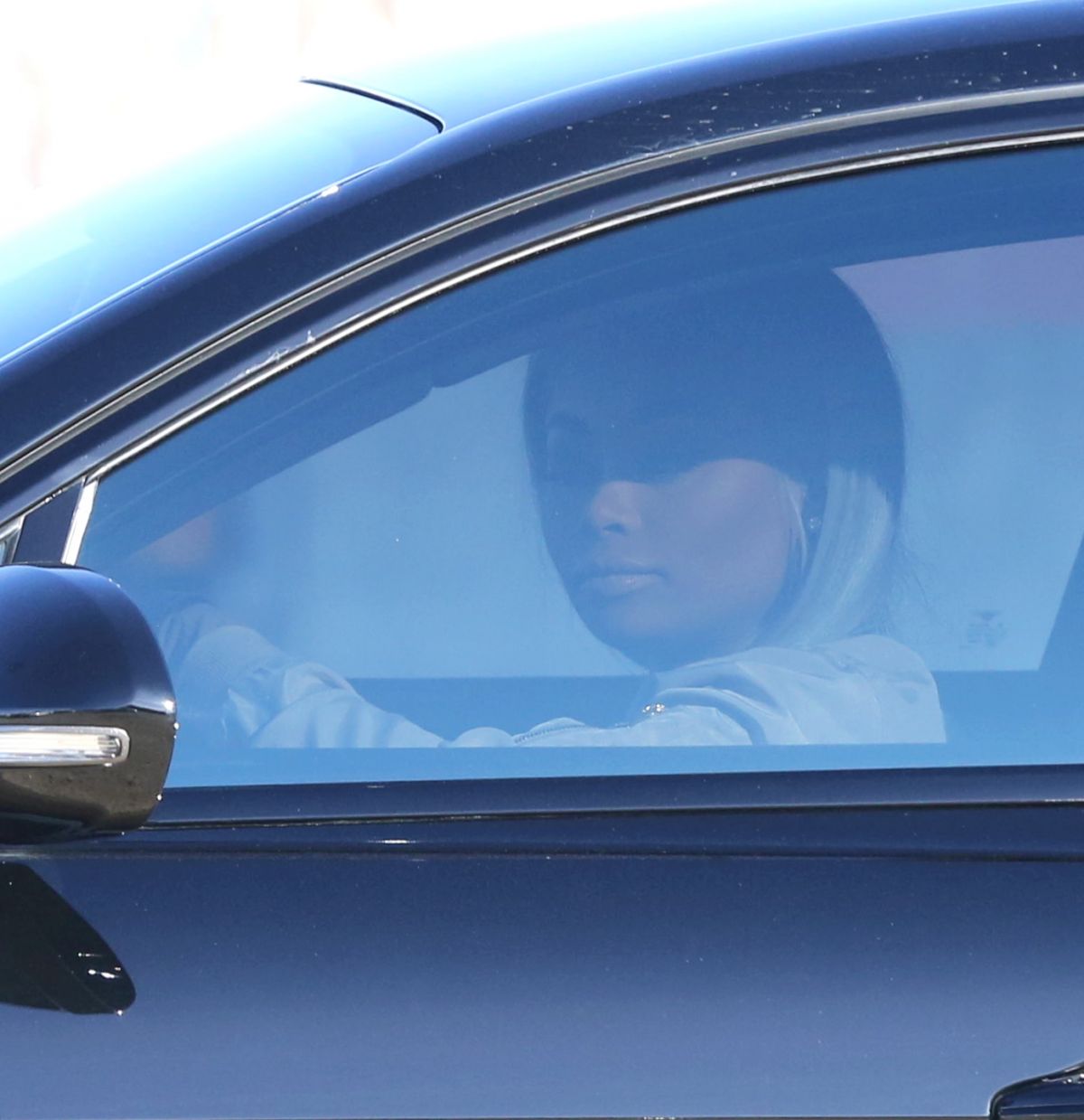 Blac Chyna Driving Around Her Bentley Beverly Hills