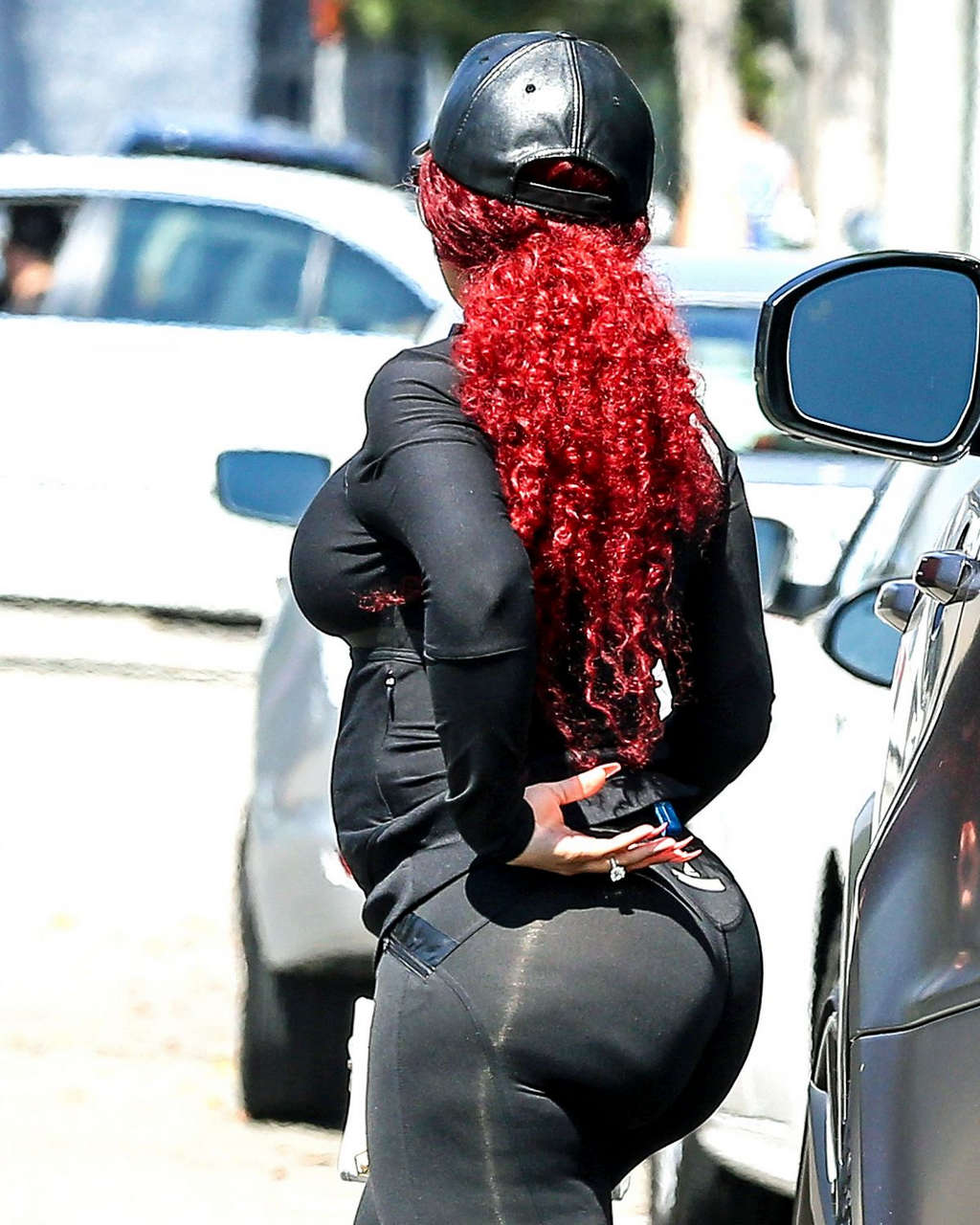 Blac Chyna Out About Los Angeles