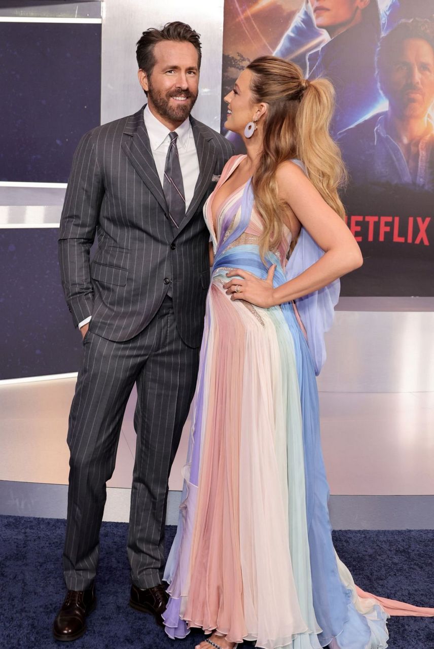 Blake Lively And Ryan Reynolds Adam Project Premiere New York