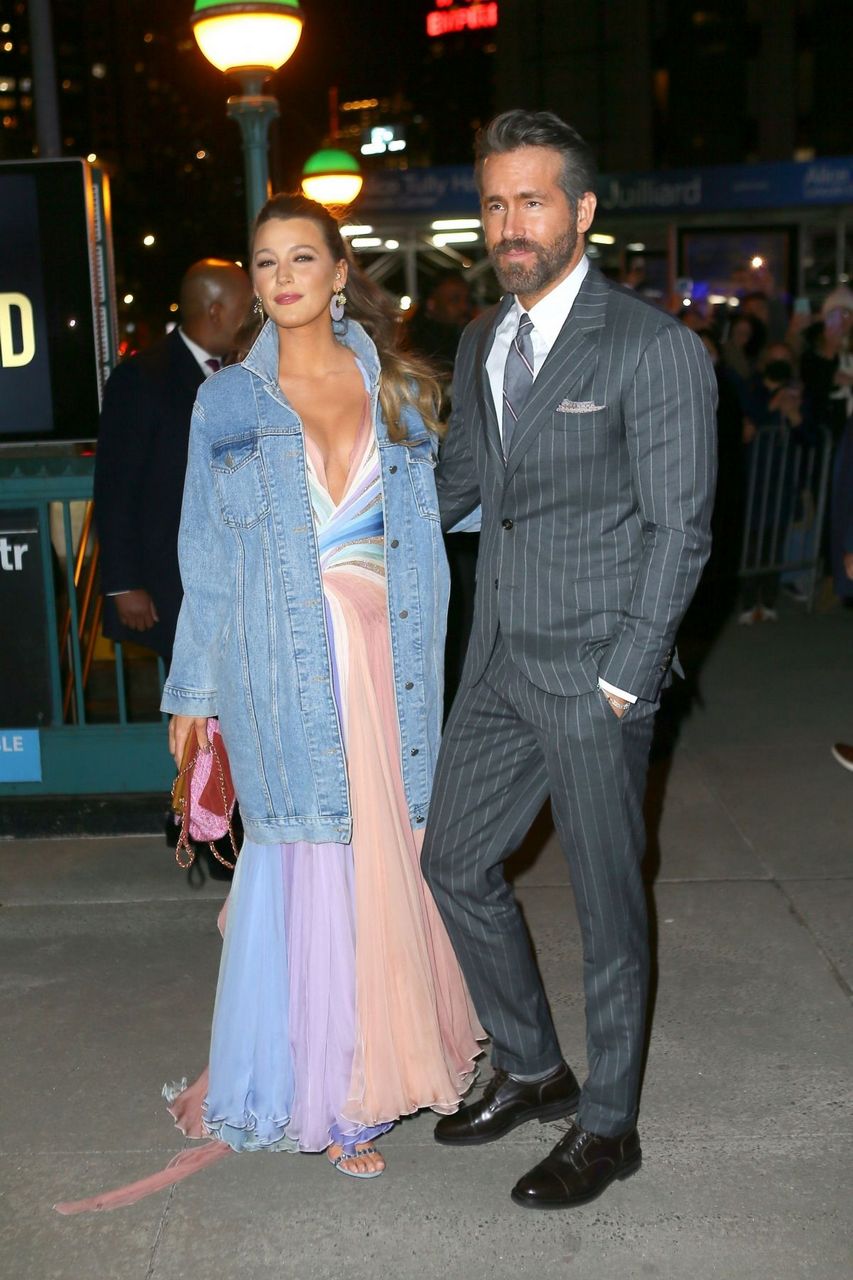Blake Lively And Ryan Reynolds Adam Project Premiere New York