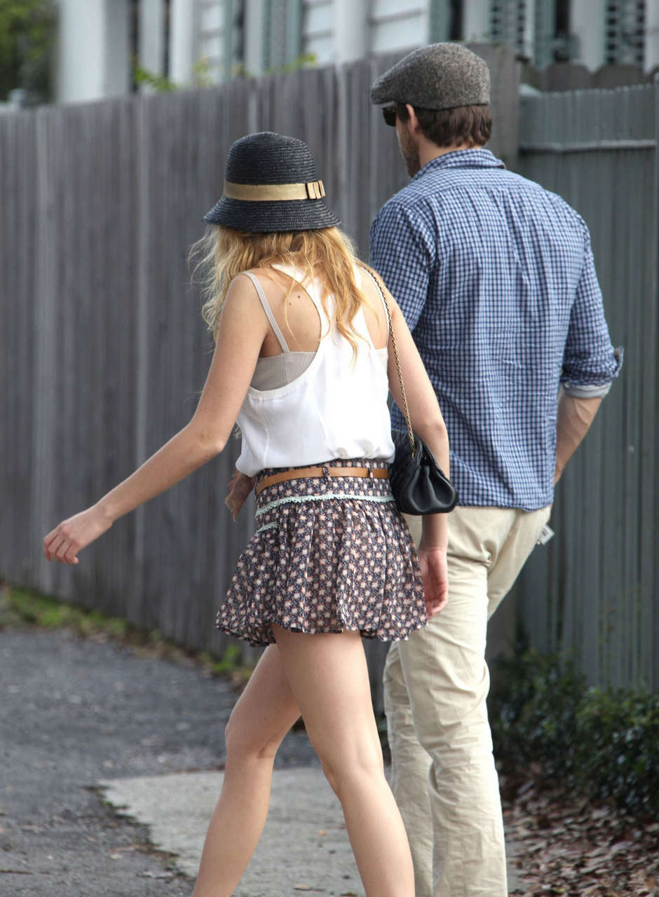 Blake Lively Leggy Candids Out About New Orleans