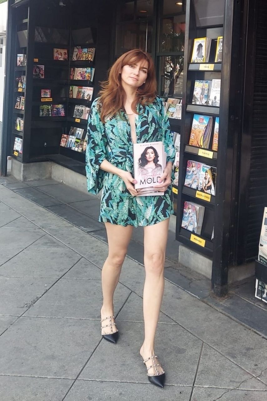Blanca Blanco Promotes Her New Book Breaking The Mold West Hollywood