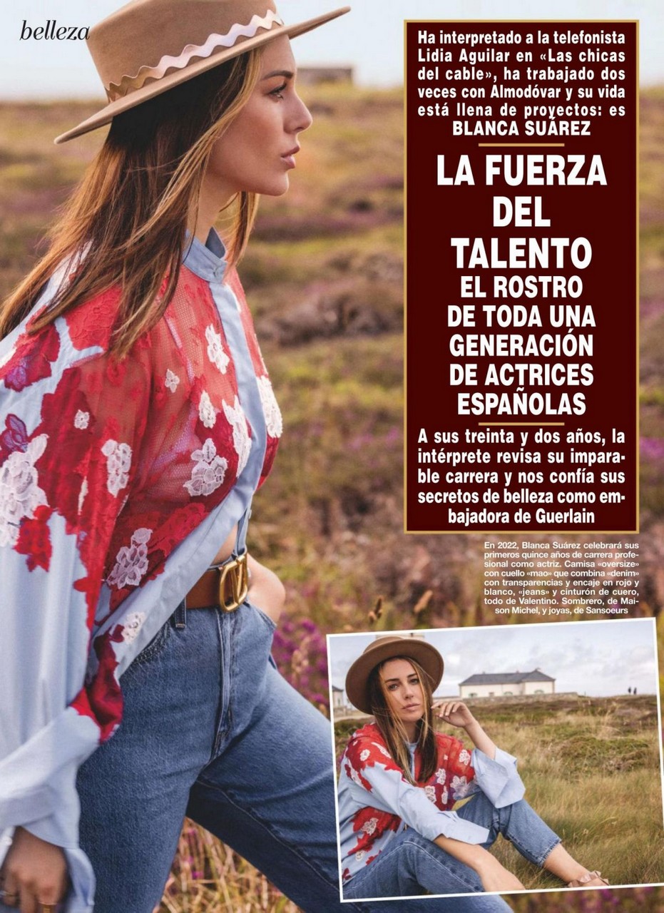 Blanca Suarez Hola Magazine September