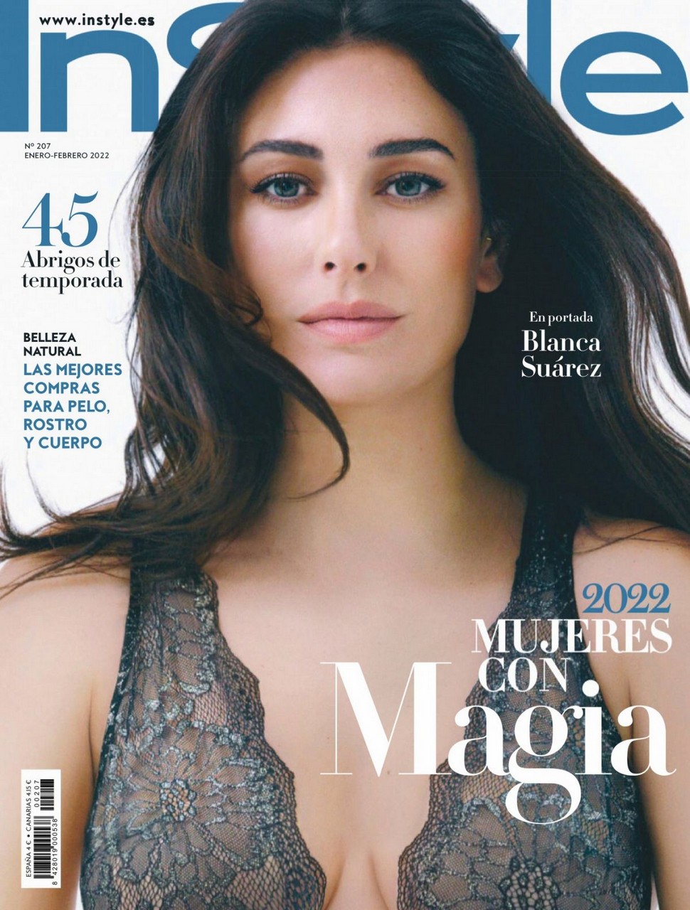 Blanca Suarez Instyle Magazine Spain January February