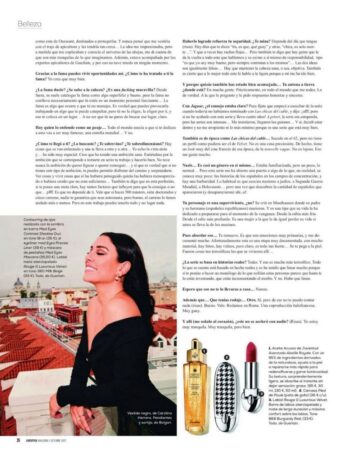 Blanca Suarez Llifestyle Magazine Spain October