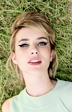Blondiepoison Emma Roberts For Flaunt Magazine