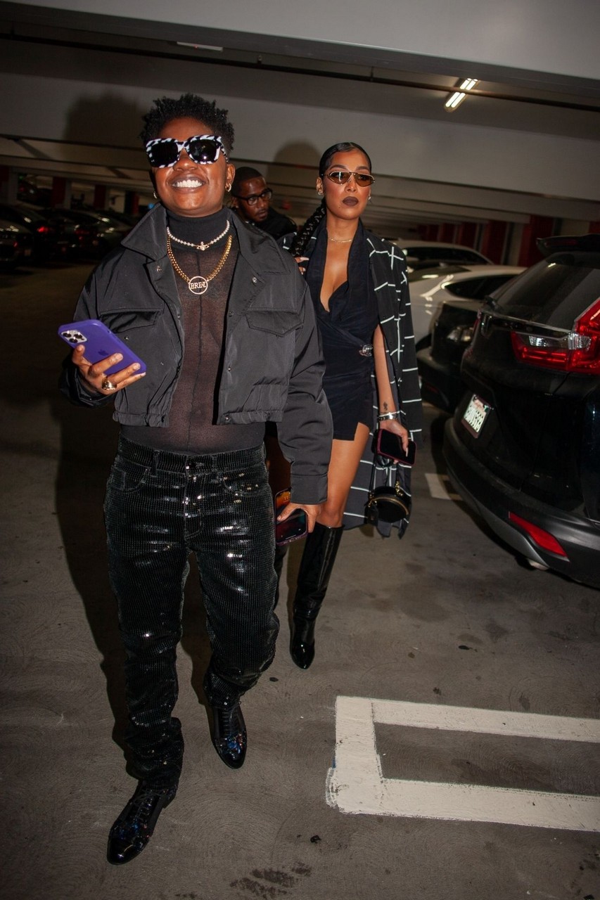 Bre Z Arrives Offset S Birthday Party Los Angeles