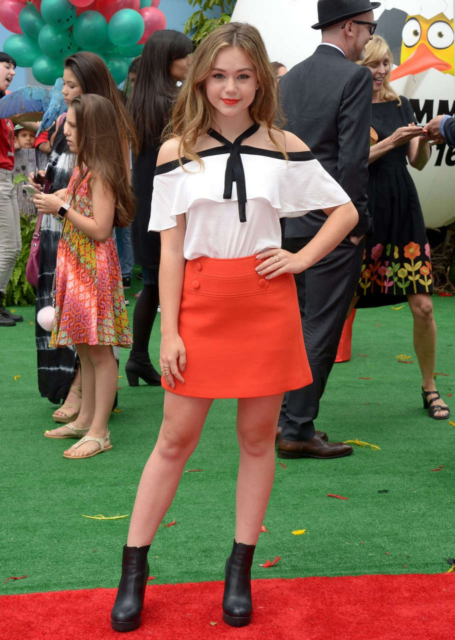 Brec Bassinger Angry Birds Movie Westwood