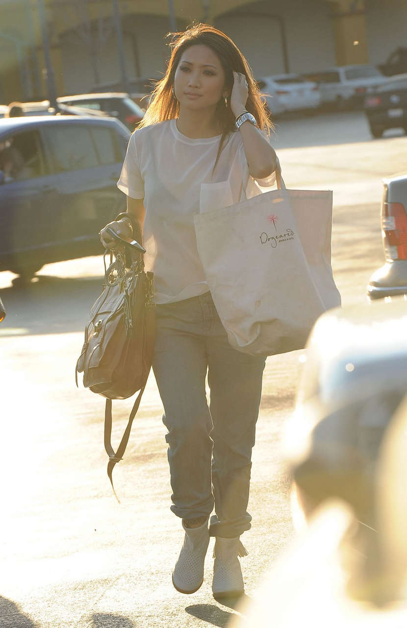 Brenda Song Out About Los Angeles