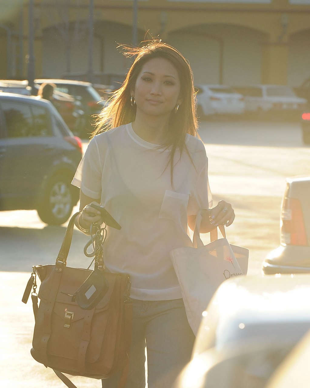 Brenda Song Out About Los Angeles