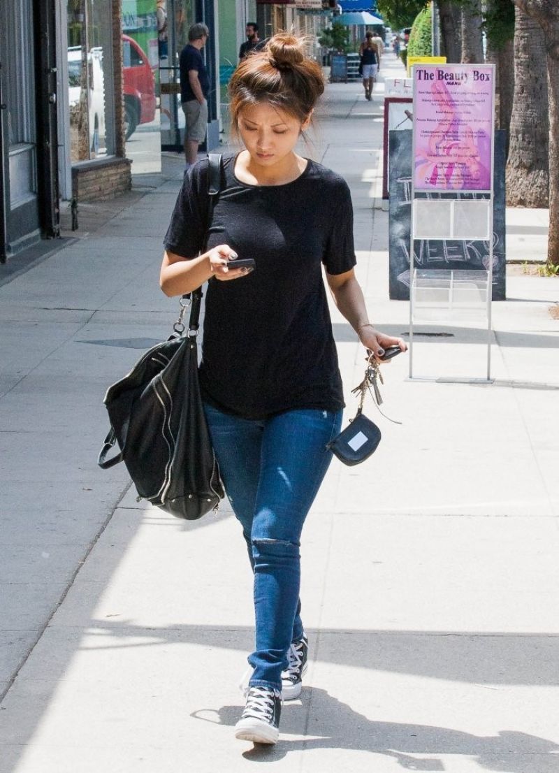 Brenda Song Out About Studio City