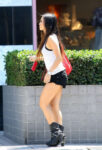 Brenda Song Shorts Out About Studio City