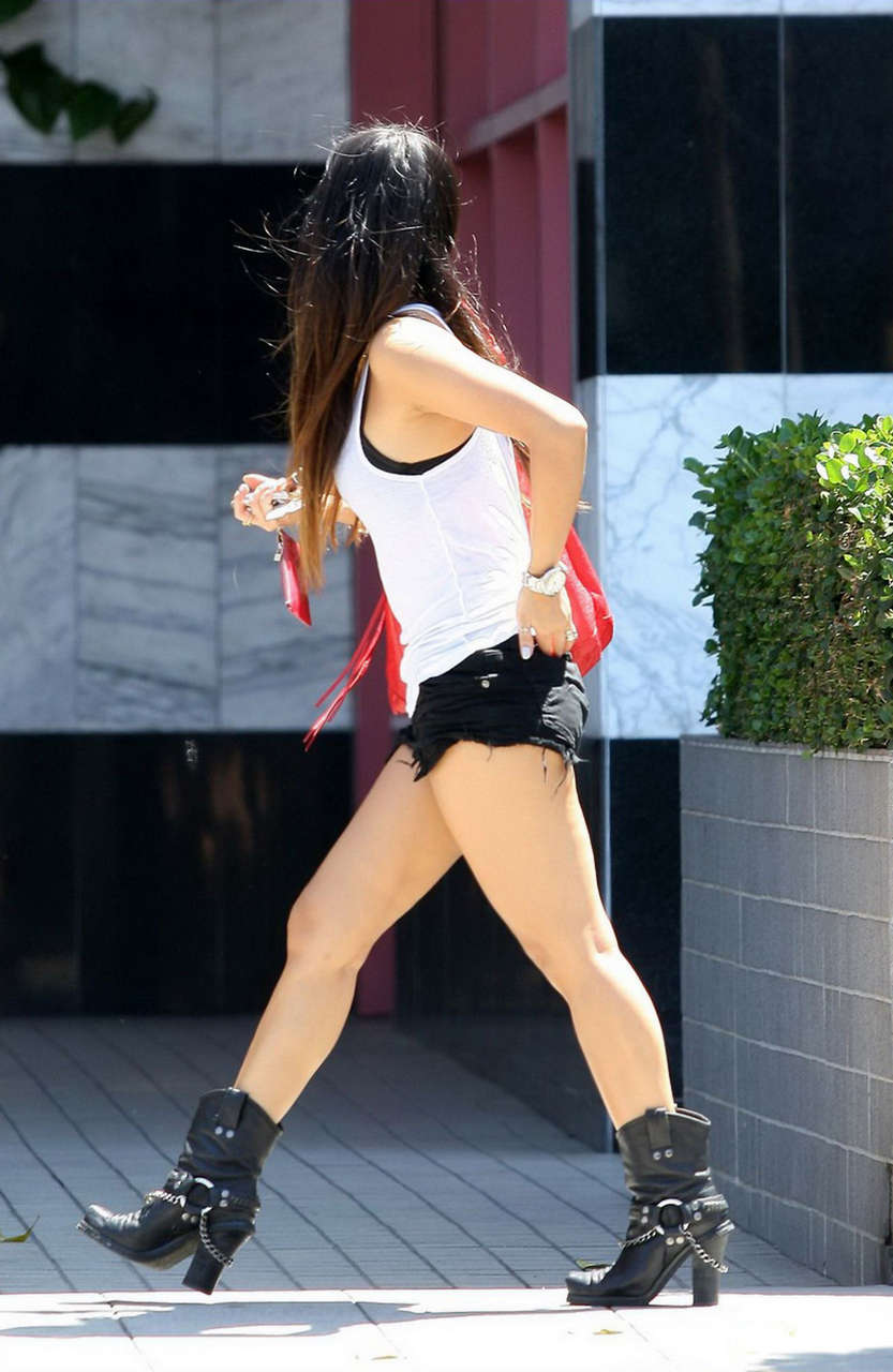 Brenda Song Shorts Out About Studio City
