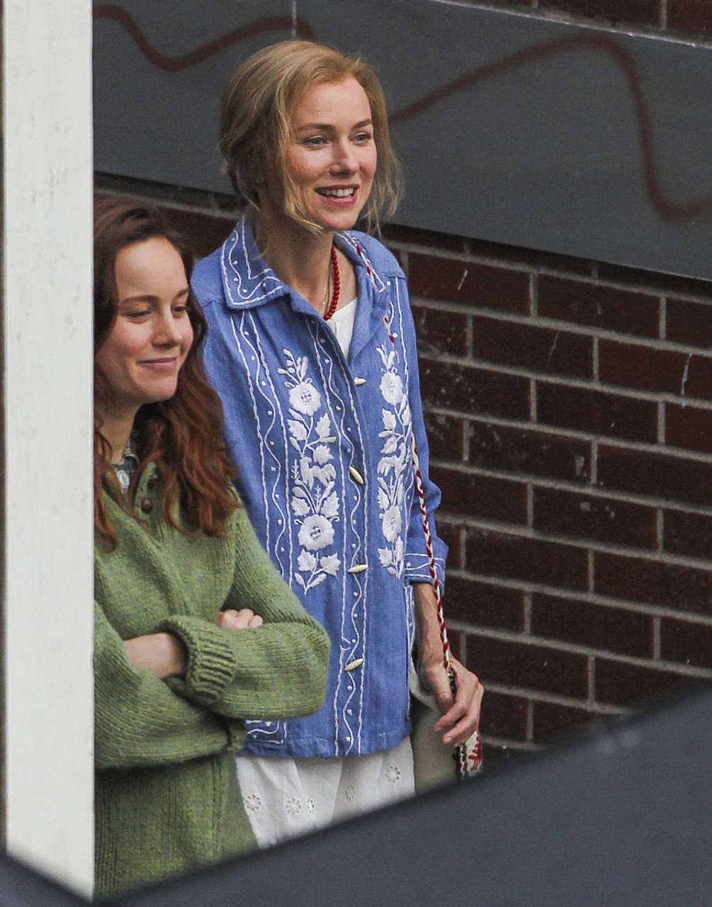 Brie Larson Naomi Watts Set Of Glass Castle Montreal